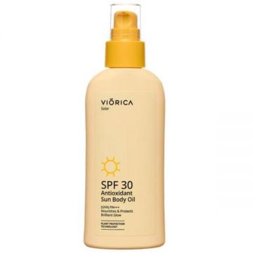 Ulei de Corp cu Protectie Solara Antioxidant Spf 30, Viorica Solar, 150 ml