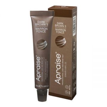 Vopsea gene si sprancene Apraise Dark Brown 3 20 ml