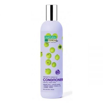 Balsam pentru Stimularea Cresterii Parului - Natura Estonica Hair Growth Miracle Conditioner, 400 ml