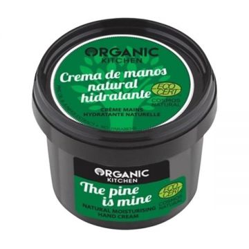 Crema de Maini cu Pin si Ienupar - Organic Kitchen The Pine Is Mine Natural Moisturising Hand Cream, 100 ml