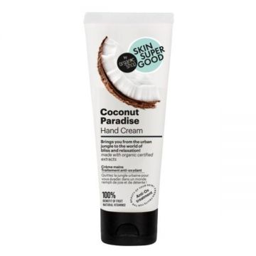 Crema de Maini - Skin SuperGood Coconut Paradise Hand Cream, 75 ml