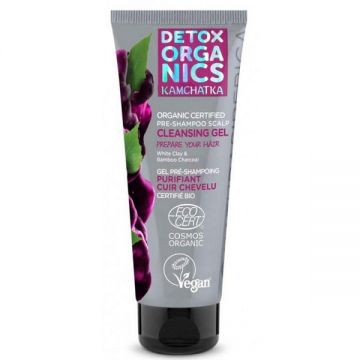 Gel de Curatare a Scalpului Inainte de Samponare Detox Organics, 75 ml