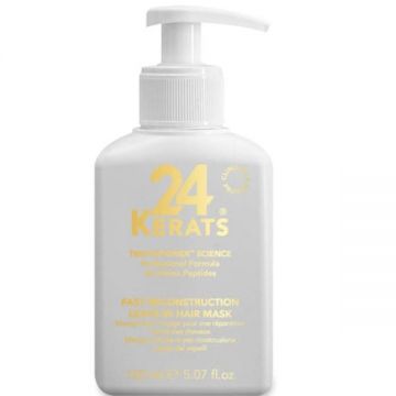 Masca reconstructie leave-in (fara clatire), 24Kerats, 150 ml