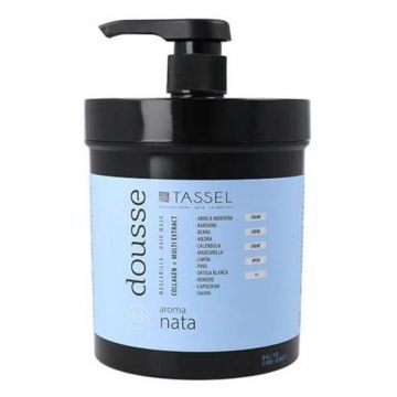 Masca Tassel Dousse cu Colagen, 12 Uleiuri Naturale si Aroma de Frisca 1000 ml