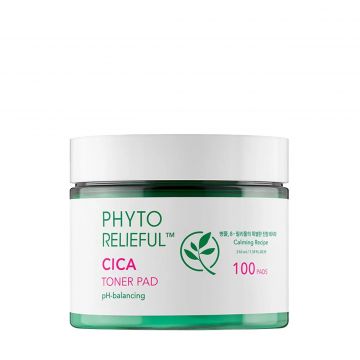 Phyto relieful™ cica toner pad - 100 pieces 210 ml