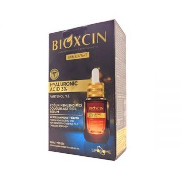 Ser Hidratant Intensiv cu Acid Hialuronic pur 3%, 30 ml Bioxcin