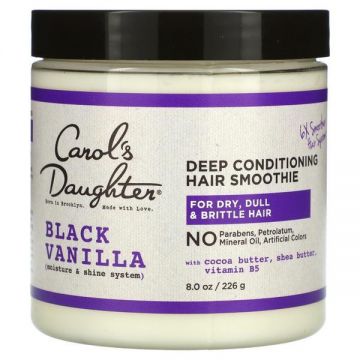 Smoothie pentru par Black Vanilla, Carol's Daugher, 226 g