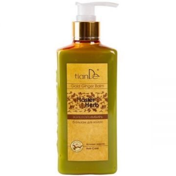 Balsam pentru par Gold Ginger, Master Herb, TianDe, 300 ml