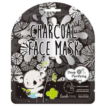 Charcoal face sheet mask 25 ml