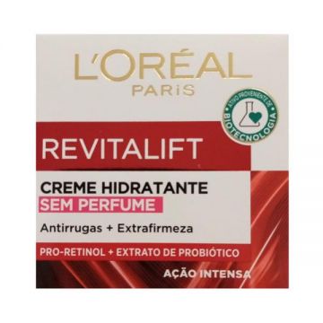 Crema de Zi Fara Parfum cu SPF15 - L'Oreal Paris Revitalift Crema Hidratante Sin Perfume Anti-Arrugas, SPF15, 50 ml