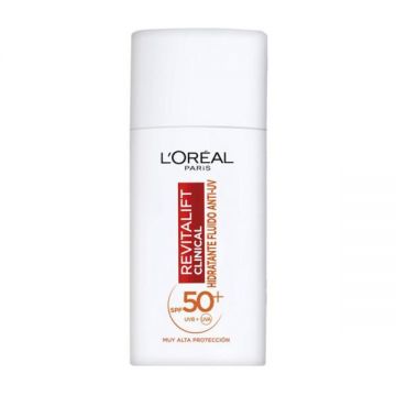 Fluid Hidratant cu Vitamina C si SPF50+ - L'Oreal Paris Revitalift Clinical Hidratante Fluido Anti-UV SPF 50+, 50 ml