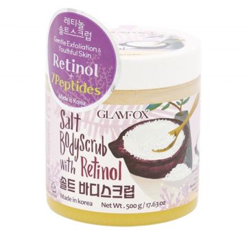 Retinol - salt body scrub 500 gr