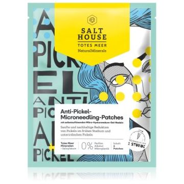 Salt House Natural Minerals Microneedling Anti-pimple Patches plasturi pentru piele problematică impotriva acneei