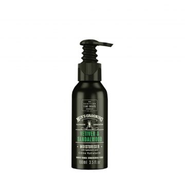 Vetiver & sandalwood moisturiser - pump bottle 100 ml