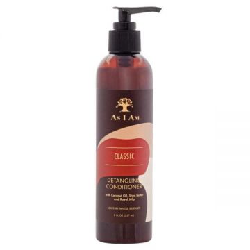 Balsam leave-in (fara clatire) pentru descurcarea buclelor As I Am Detangling Conditioner 237 ml