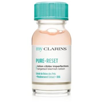 Clarins My Clarins Pure-Reset Targeted Blemish Lotion tratament topic pentru acnee