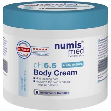 Crema de Corp cu Panthenol - NumisMed Body Cream pH 5.5, 400 ml