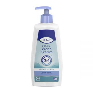 Crema de Curatare - Tena ProSkin Wash Cream 3 in 1 Freshly Scented, 500 ml