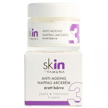 Crema de Zi cu Acid Hyaluronic pentru Ten Matur - Skin by Yamuna Anti-Ageing Nappali Arckrem, 50 ml