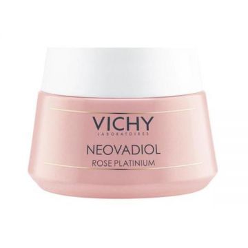 Crema de Zi, Stralucitoare, Intensificare pentru Ten Matur, Vichy Neovadiol Rose Platinium, 50 ml