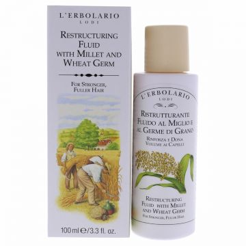 L'Erbolario Fluid de par reparator Millet & Wheatgerm, 100ml