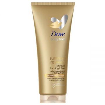 Lotiune Autobronzanta - Dove Body Love Summer Revived Light to Medium Results, 200 ml