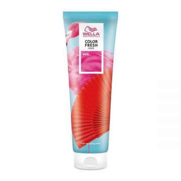 Masca de Par Nuantatoare pentru Par Blond - Wella Professionals Color Fresh Mask Pink, 150 ml