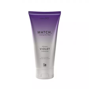 Masca pentru par coloranta tratament cu Keraguard Match Vibrant Violet Intensive, 200ml, Sensido