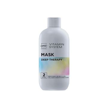 Masca tratament cu actiune profunda pentru par deteriorat Vitamin System Unic Professional, 500 ml