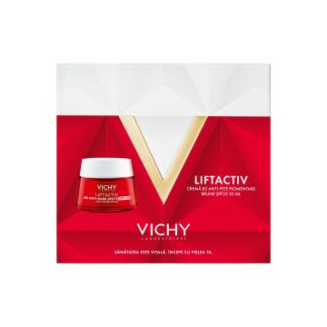 Pachet crema de zi antirid SPF50 Liftactiv B3, 50 ml, Vichy