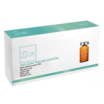 Peeling Combinat Anti Acnee Inlab Medical 5 fiole x 5ml