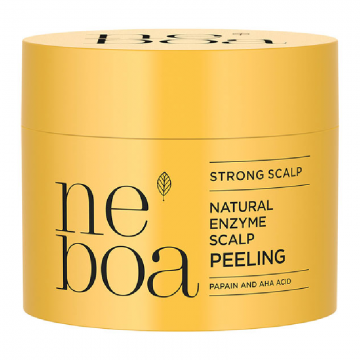 Peeling enzimatic natural pentru scalp Strong Scalp, 150 ml, Neboa