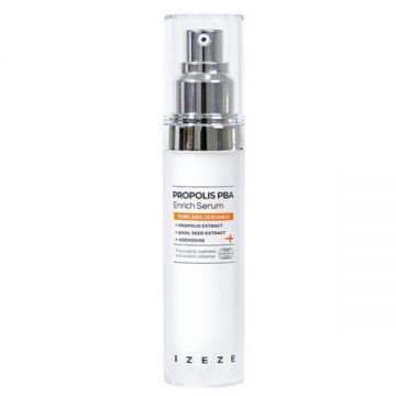 Ser revitalizant pentru ingrijirea pielii cu extract de Propolis si Niacinamide, Izeze, 30 ml