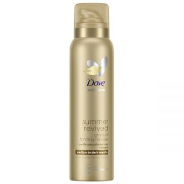 Spuma Autobronzanta - Dove Body Love Summer Revived Medium to Dark Results, 150 ml