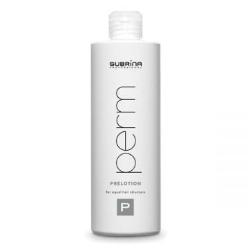 Tratament si Protectie Inainte de Ondularea Permanenta - Subrina Professional Perm Prelotion for Equal Hair Structure P, 450 ml