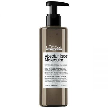 Serum Repararator pentru Par - L'Oreal Professionnel Absolut Repair Molecular Hair Rinse-Off Serum, 250 ml