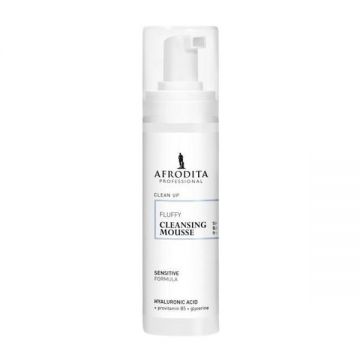 Spuma de Curatare - Afrodita Professional Clean Up Fluffy Cleansing Mousse, 200 ml