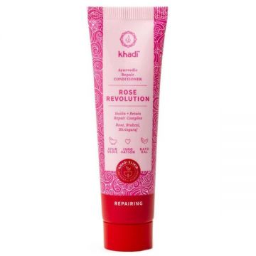 Balsam de Par Reparator cu Trandafir - Khadi Rose Revolution, 30 ml Balsam de Par Reparator cu Trandafir - Khadi Rose Revolution, 30 ml