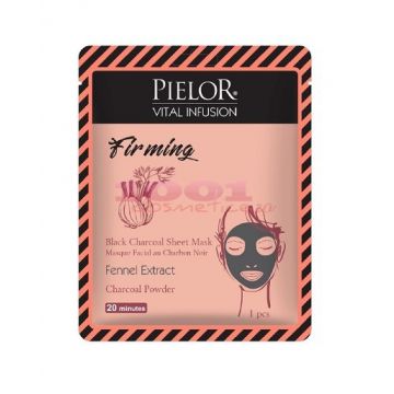 PIELOR VITAL INFUSION FIRMING MASCA DE FATA TEXTILA CU CARBUNE NEGRU SI CHIMEN