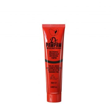 Multipurpose soothing balm with natural pawpaw - for lips,cheeks - red 25 ml