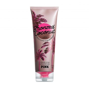 Pink body bronzed coconut body lotion 236 ml