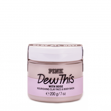 Pink dew this nourishing clay face &body mask 200 gr