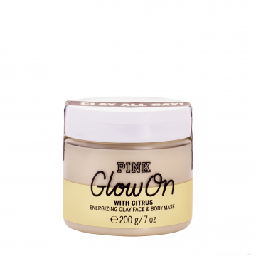 Pink glow on energizing clay face & body mask 200 gr