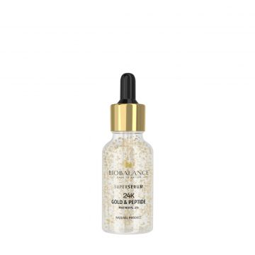 Super serum cu aur 24k si peptide 30 ml