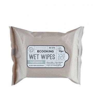 Wet wipes 30 pcs fragrance free