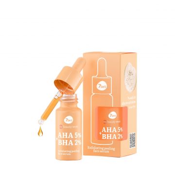 Aha 5% +bha 2% exfolianting peeling face seum 20 ml