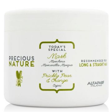 Masca pentru Par Lung si Drept - Alfaparf Milano Precious Nature Mask 500 ml