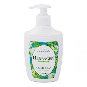 Sapun Lichid cu Extracte de Aloe si Musetel Herbagen, 350 ml